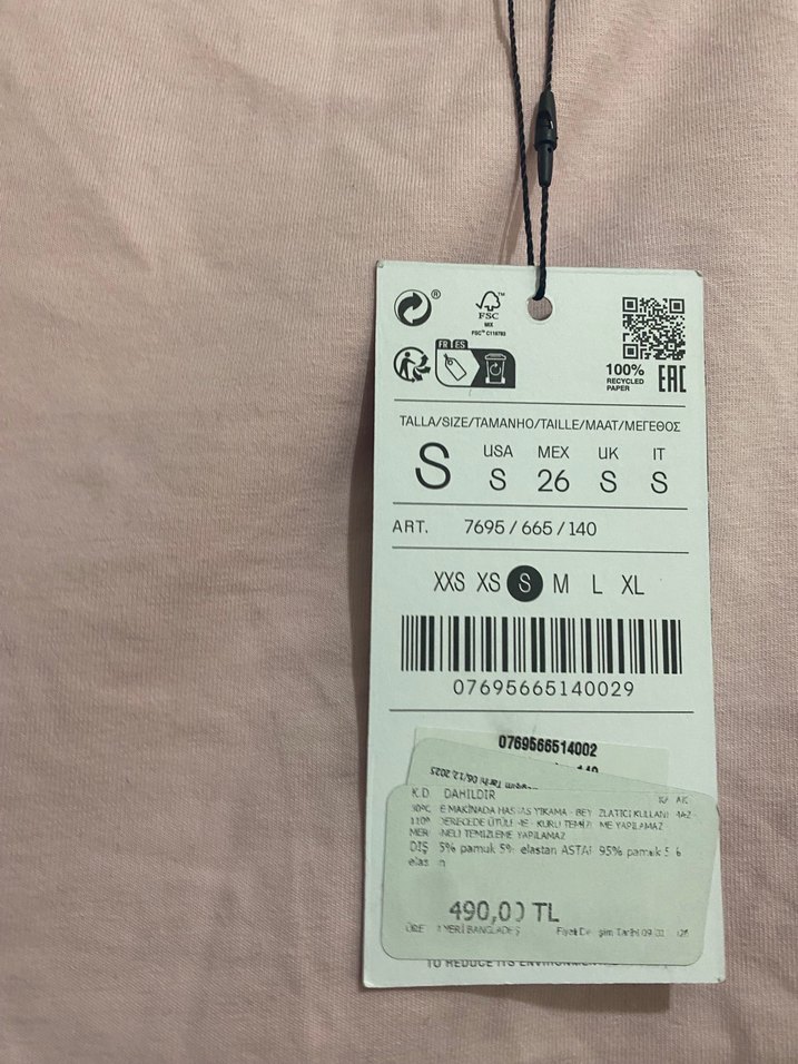 Pembe Kadın Kolsuz Atlet - Görsel 2