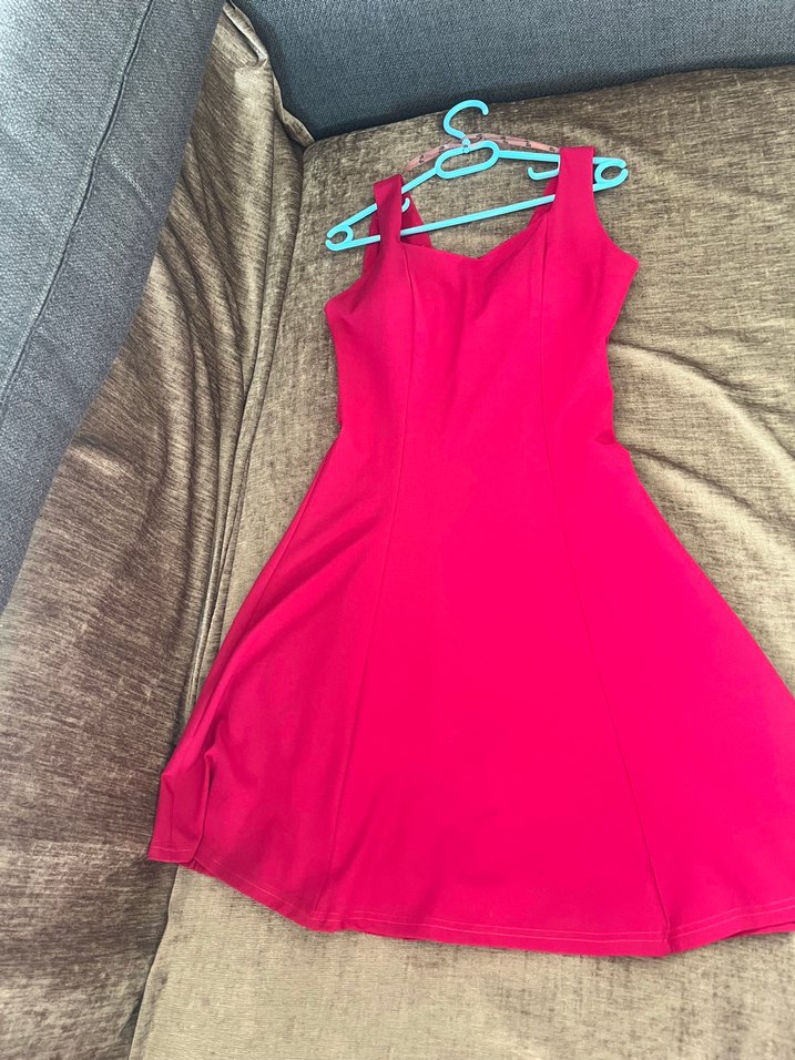 Mürdüm V Yakalı Midi Abiye Elbise - Görsel 4