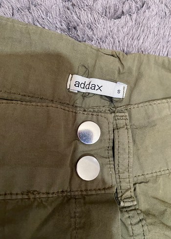 Addax Düğmeli Rahat Kesim Kısa Kadın Şort