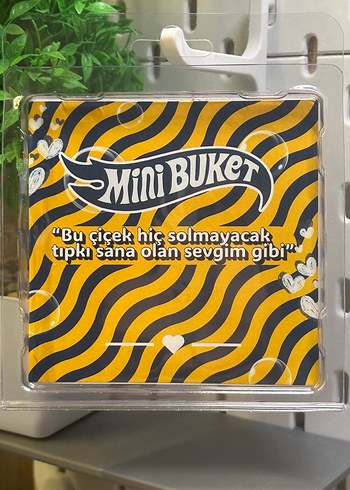 Fenerbahçe küçük buket çiçek hotwheels