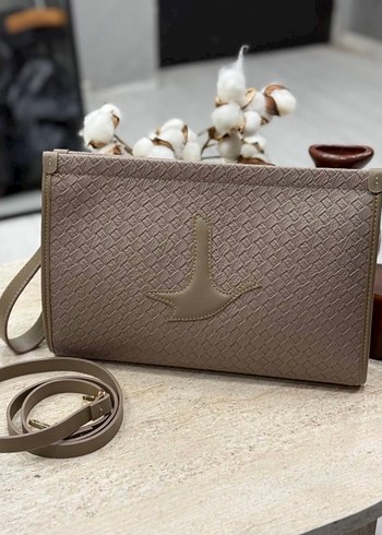 Kahverengi Deri Kadın Çanta - Görsel 2