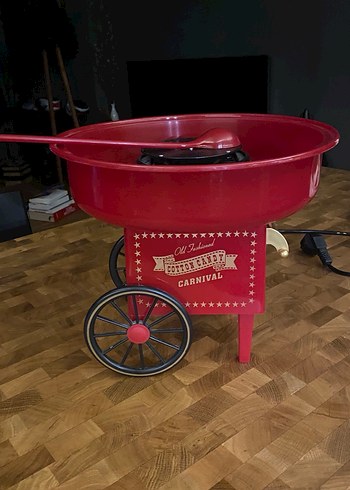 Cucinox Kırmızı Karnaval Pamuk Şeker Makinesi - Görsel 3