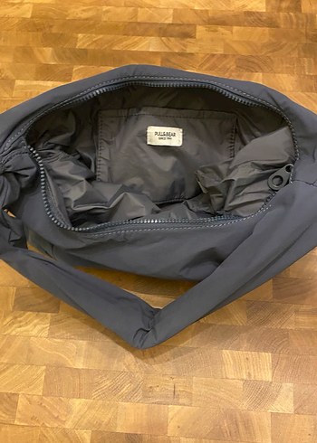 Pull&Bear Gri Fermuarlı Kadın Spor Çanta - Görsel 4