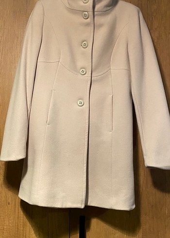 Benetton Bej Kadın Kaban - Görsel 2