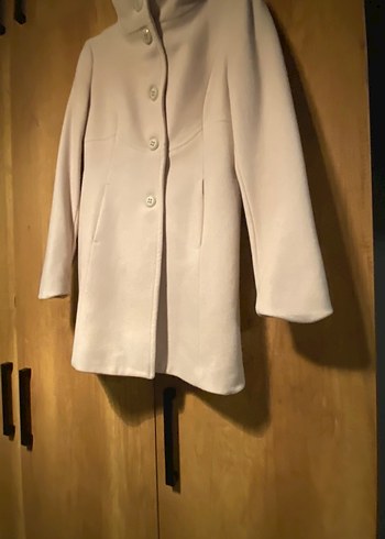 Benetton Bej Kadın Kaban - Görsel 3