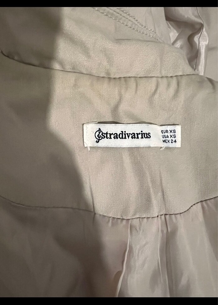 Stradivarius trençkot - Görsel 3