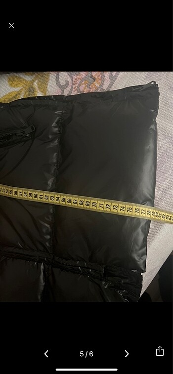 MUDO KAPİTONELİ SİYAH ŞİŞME MONT - Görsel 5