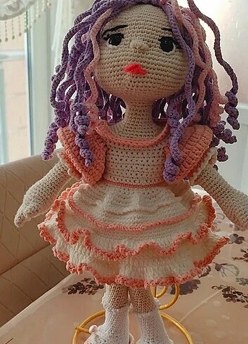 Amigurumi kız bebek