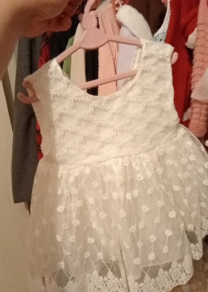 Kız bebek mevlüt elbisesi - Görsel 2