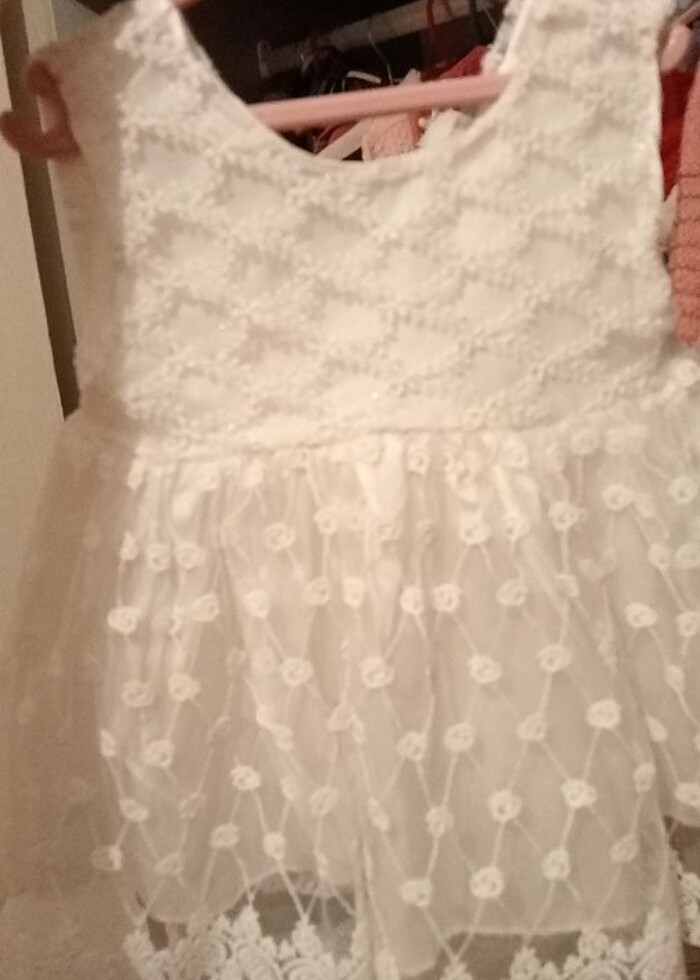 Kız bebek mevlüt elbisesi - Görsel 3