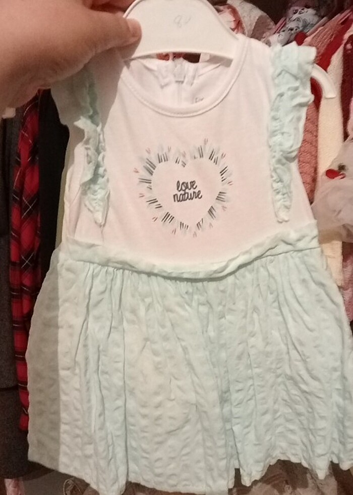 Kız bebek elbise  - Görsel 2