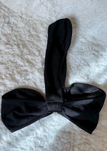 Urban tek omuz askılı crop top siyah - Görsel 2