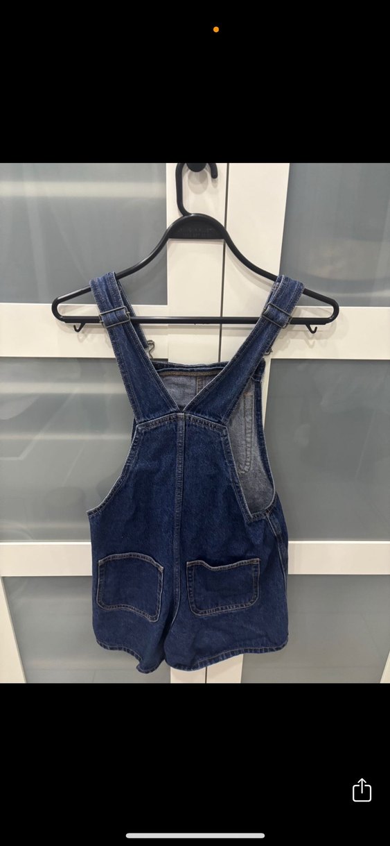 Pull&bear kısa denim tulum - Görsel 2