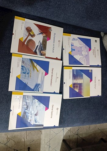 Anadolu Üniversitesi AÖF Muhasebe Kitapları