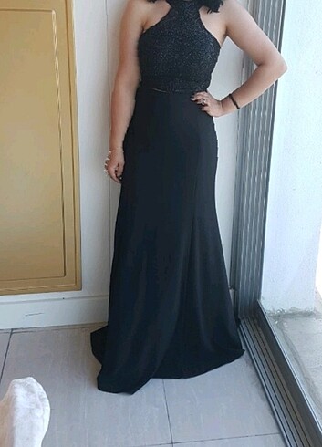 Siyah abiye  - Görsel 3