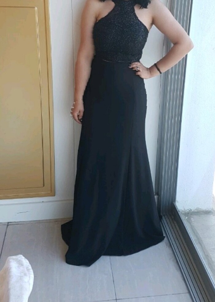 Siyah abiye  - Görsel 3