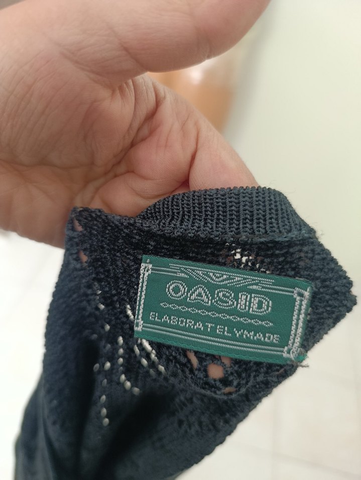 Siyah Örgü Uzun Kollu Salaş Kazak - Görsel 4