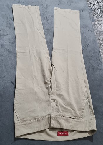 Bej Kadın Kumaş Pantolon - Görsel 2