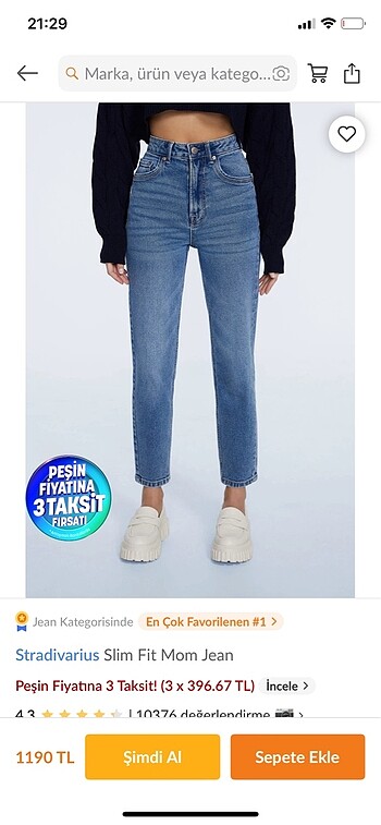 Stradivarius Stradivarius jean