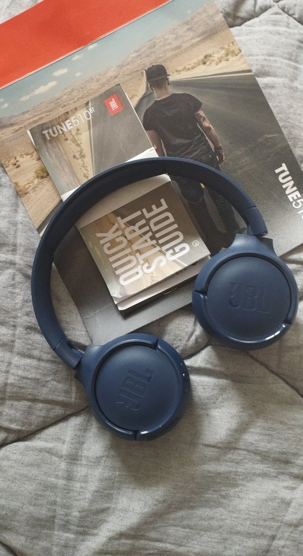 JBL Tune510 Kablosuz Mavi Kulaklık - Görsel 2