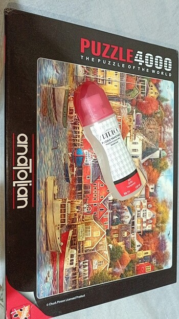  Beden 4000 puzzle+ 1 adet yapıştırıcı 