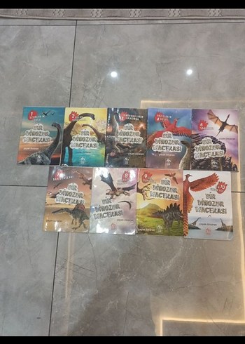 Dinozor Maceraları Çocuk Kitapları Seti