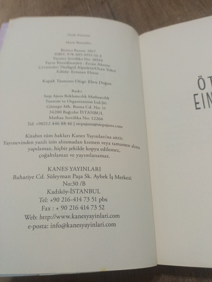 Öteki Einstein - Marie Benedict - Görsel 3