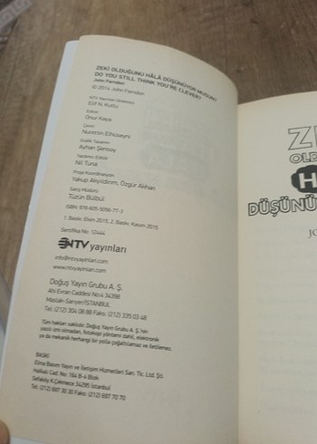 Zeki Olduğunu Hâlâ Düşünüyor Musun? - John Farndon - Görsel 3