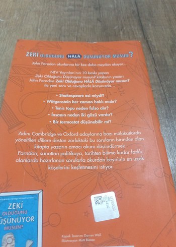 Zeki Olduğunu Hâlâ Düşünüyor Musun? - John Farndon - Görsel 2