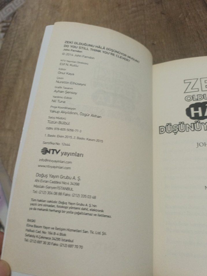 Zeki Olduğunu Hâlâ Düşünüyor Musun? - John Farndon - Görsel 3