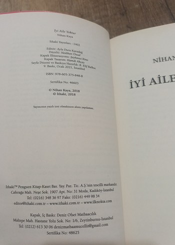 İyi Aile Yoktur - Nihan Kaya - Görsel 3