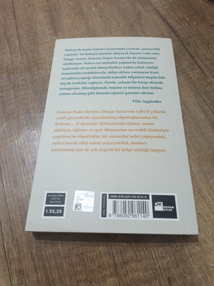 Duygu Asena - Zamana Degen Sorular - Görsel 2