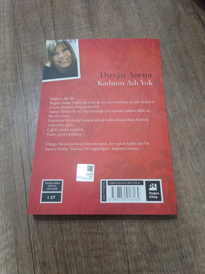 Kadının Adı Yok - Duygu Asena - Görsel 2