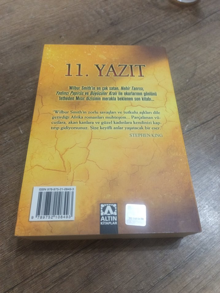 Wilbur Smith - 11. Yazıt Romanı - Görsel 2