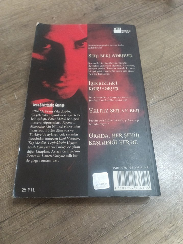 Şeytan Yemini - Jean-Christophe Grangé - Görsel 2