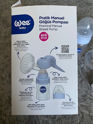 Wee baby göğüs pompası