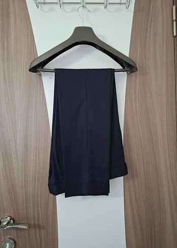 Erkek Lacivert Baskılı Regular Fit Takım Elbise - Görsel 4