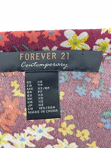 xs Beden çeşitli Renk Forever 21 Uzun Elbise %70 İndirimli.