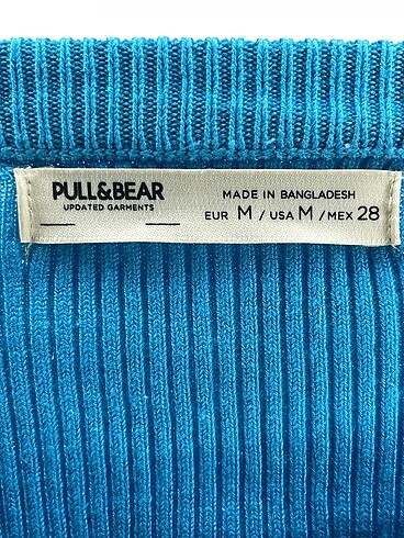 m Beden mavi Renk Pull and Bear Bluz %70 İndirimli.