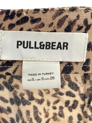 s Beden çeşitli Renk Pull and Bear Midi Etek %70 İndirimli.