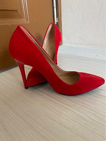 36 Beden Kırmızı stiletto