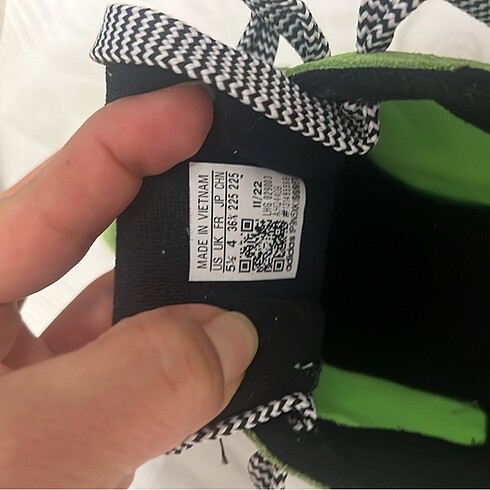 36,5 Beden Adidas campus yeşil