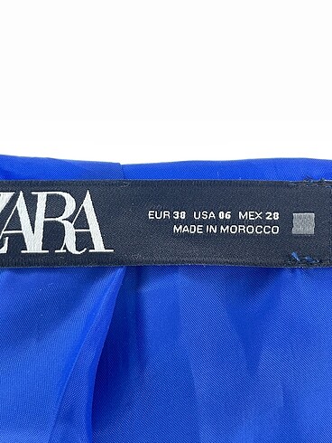 38 Beden mavi Renk Zara Blazer %70 İndirimli.