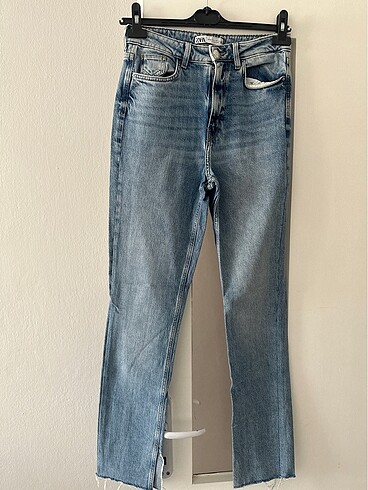 Yüksek bel zara jean