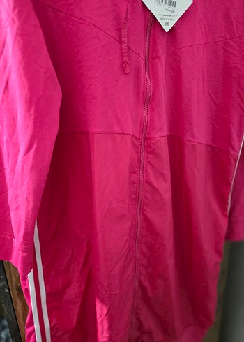 Kadın Pembe Uzun Fermuarlı Ceket - Görsel 3