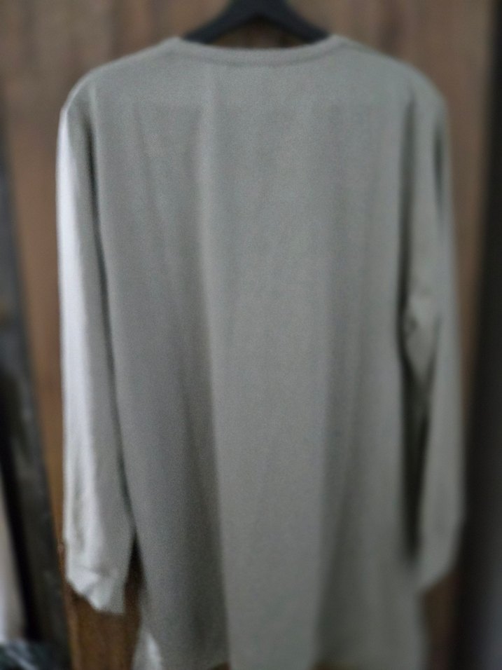 Kadın Gri Uzun Kollu Baskılı Sweatshirt - Görsel 3