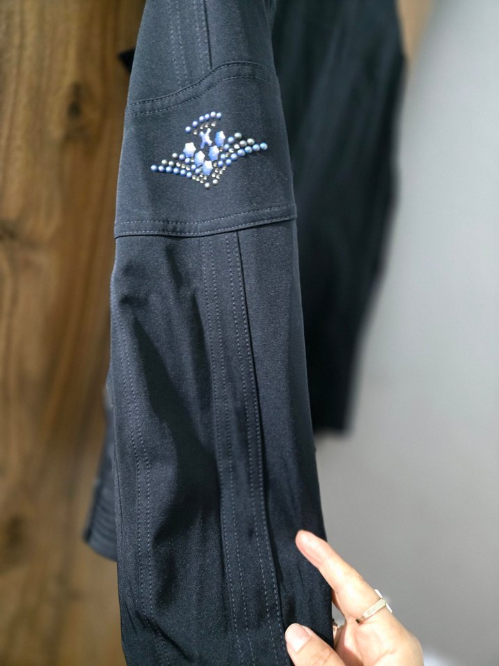 Fermuarlı Lacivert Kadın Ceket - Görsel 3