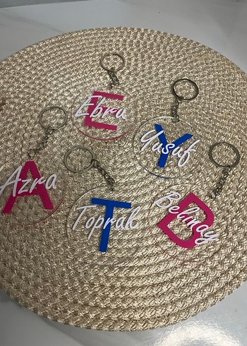 Kişiye özel isimli anahtarlık - Görsel 2