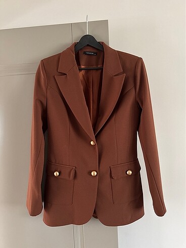 Trendyol & Milla Trendyolmilla tarçın blazer ceket