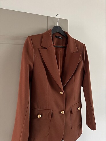m Beden Trendyolmilla tarçın blazer ceket